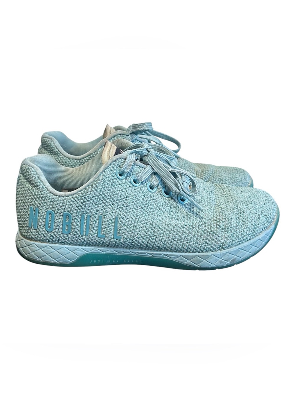 Women’s No Bull Superfabric Outwork Turquoise Blue Athletic Gym training shoes - Picture 2 of 5